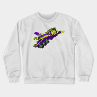 Hyper Hyena Warplane Crewneck Sweatshirt